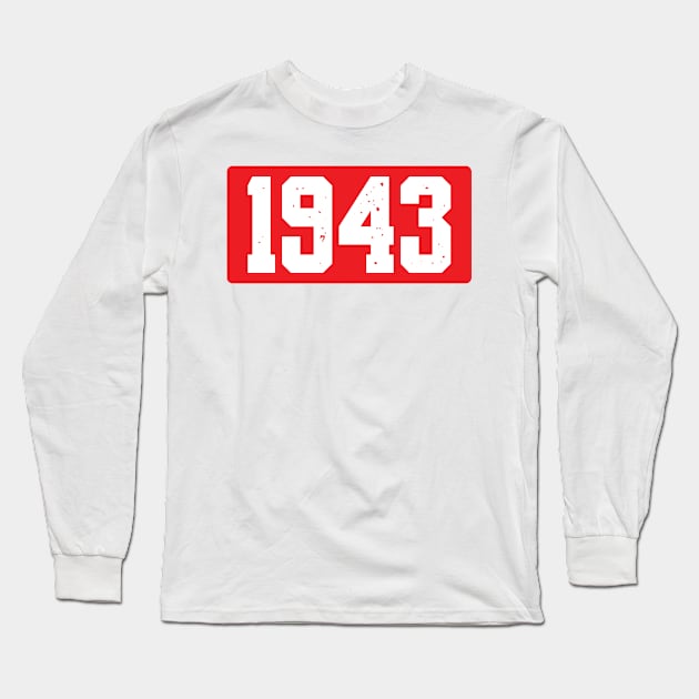 Nineteen Forty Three Long Sleeve T-Shirt by Worldengine